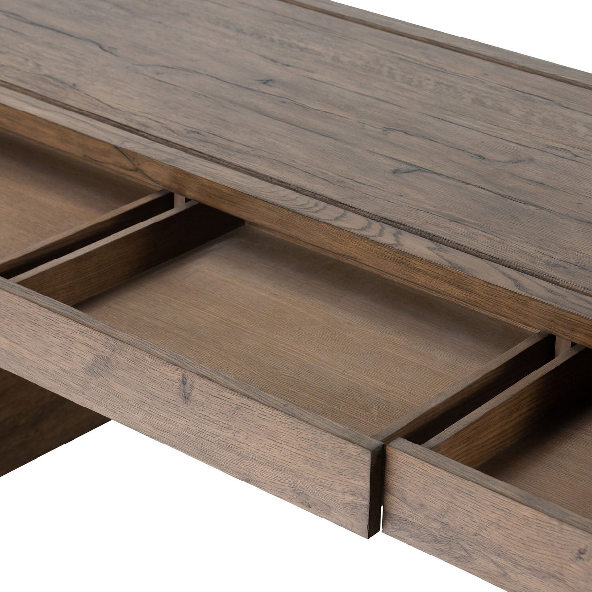 Henry Desk - Rustic Gray Veneer