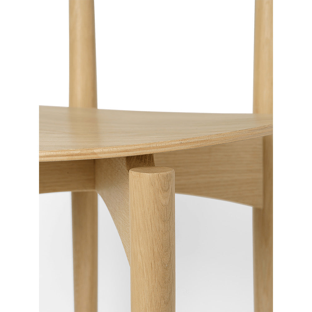 Herman Dining Chair - Wood, Natural Oak