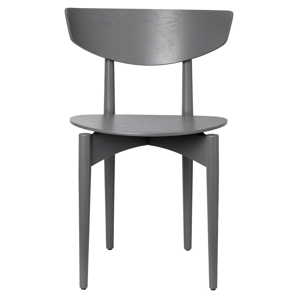 Herman Dining Chair - Wood, Warm Grey