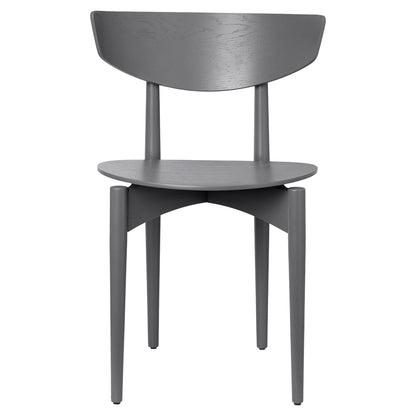Herman Dining Chair - Wood, Warm Grey