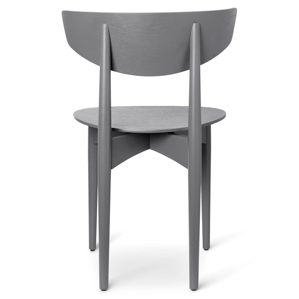 Herman Dining Chair - Wood, Warm Grey