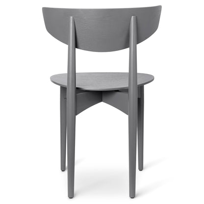 Herman Dining Chair - Wood, Warm Grey