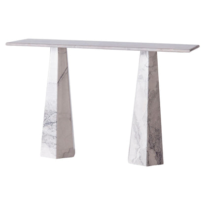 Hexagon Console Table - Albanian Gray