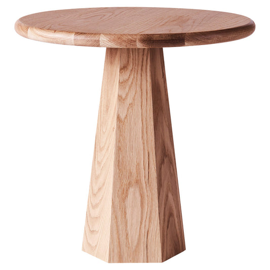 Hexagon Side Table - Oak