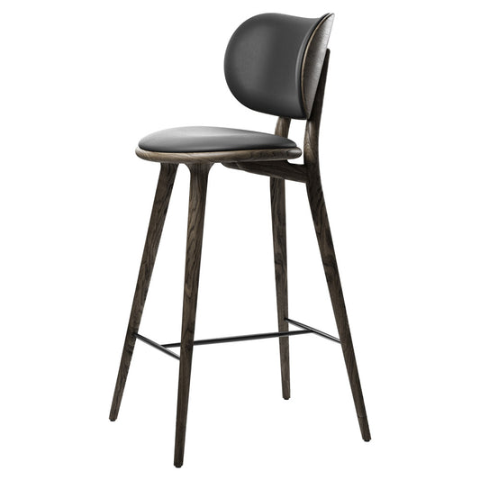 High Bar Stool Backrest - Brown