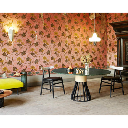 Mewoma Dining Table - Green Marble Top