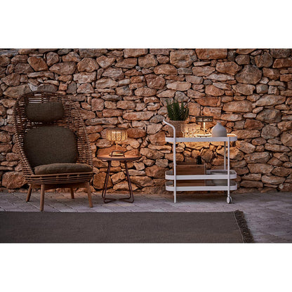 Hive Outdoor Highback Chair - Light Green Cushions