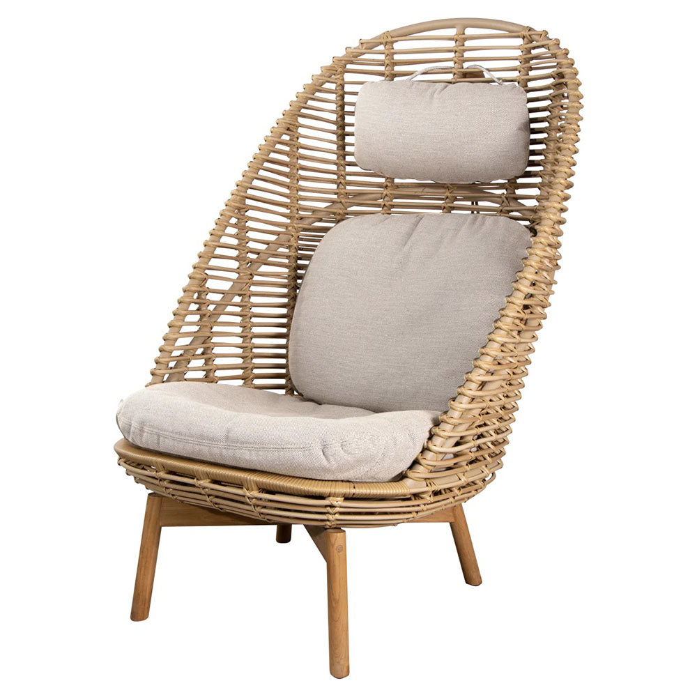 Hive Outdoor Highback Chair - Sand Cushions