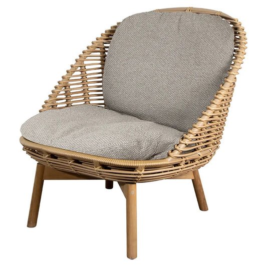 Hive Outdoor Lounge Chair - Light Brown Cushions