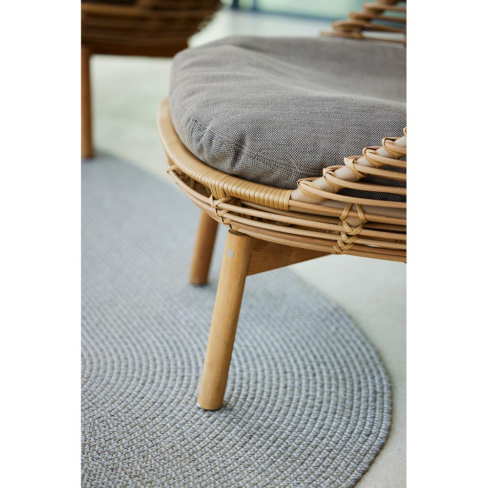Hive Outdoor Lounge Chair - Turmeric Yellow Cushions