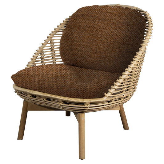 Hive Outdoor Lounge Chair - Umber Brown Cushions