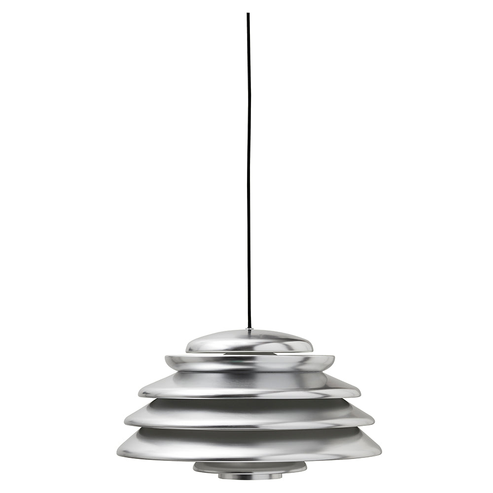 Hive Pendant - Polished Aluminum
