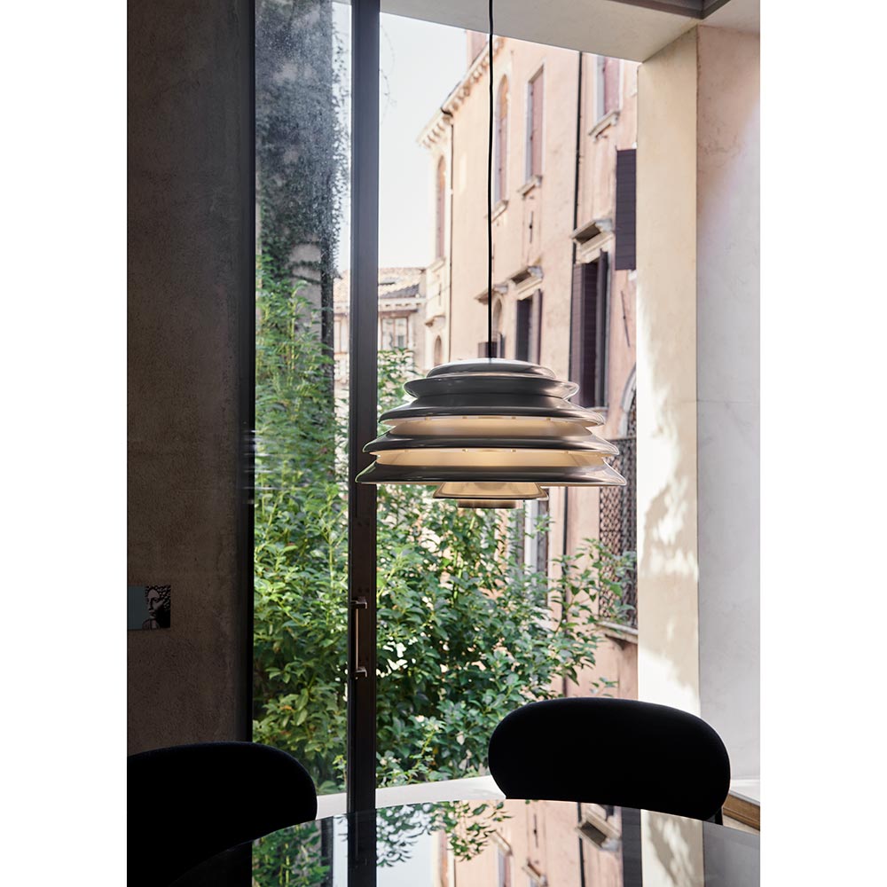 Hive Pendant - Polished Aluminum