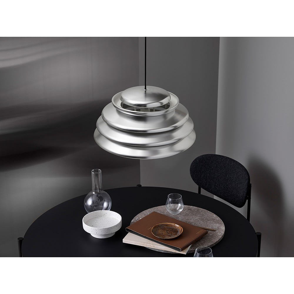 Hive Pendant - Polished Aluminum