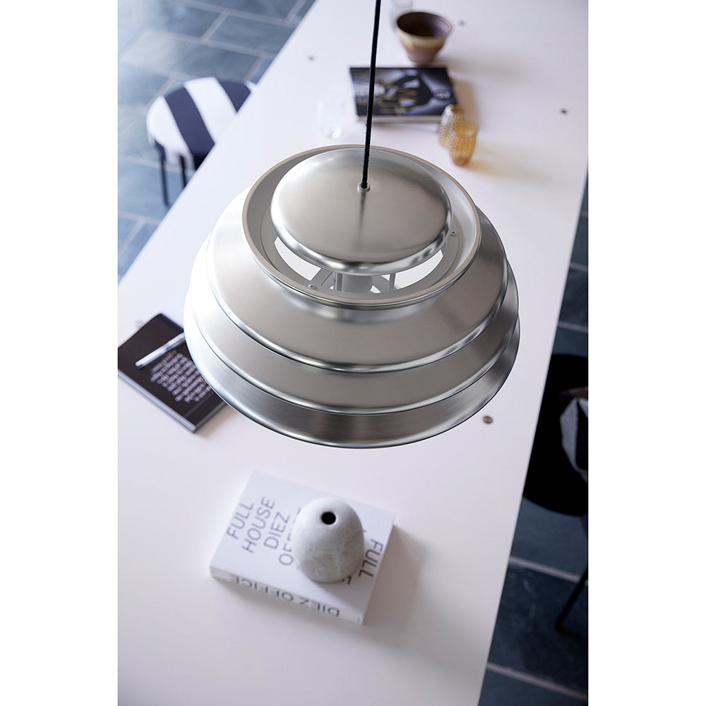 Hive Pendant - Polished Aluminum