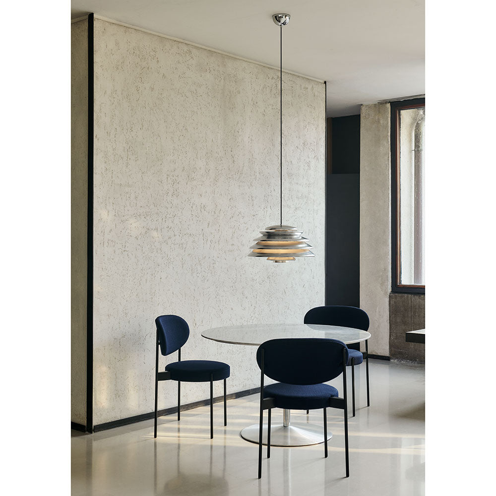 Hive Pendant - Polished Aluminum