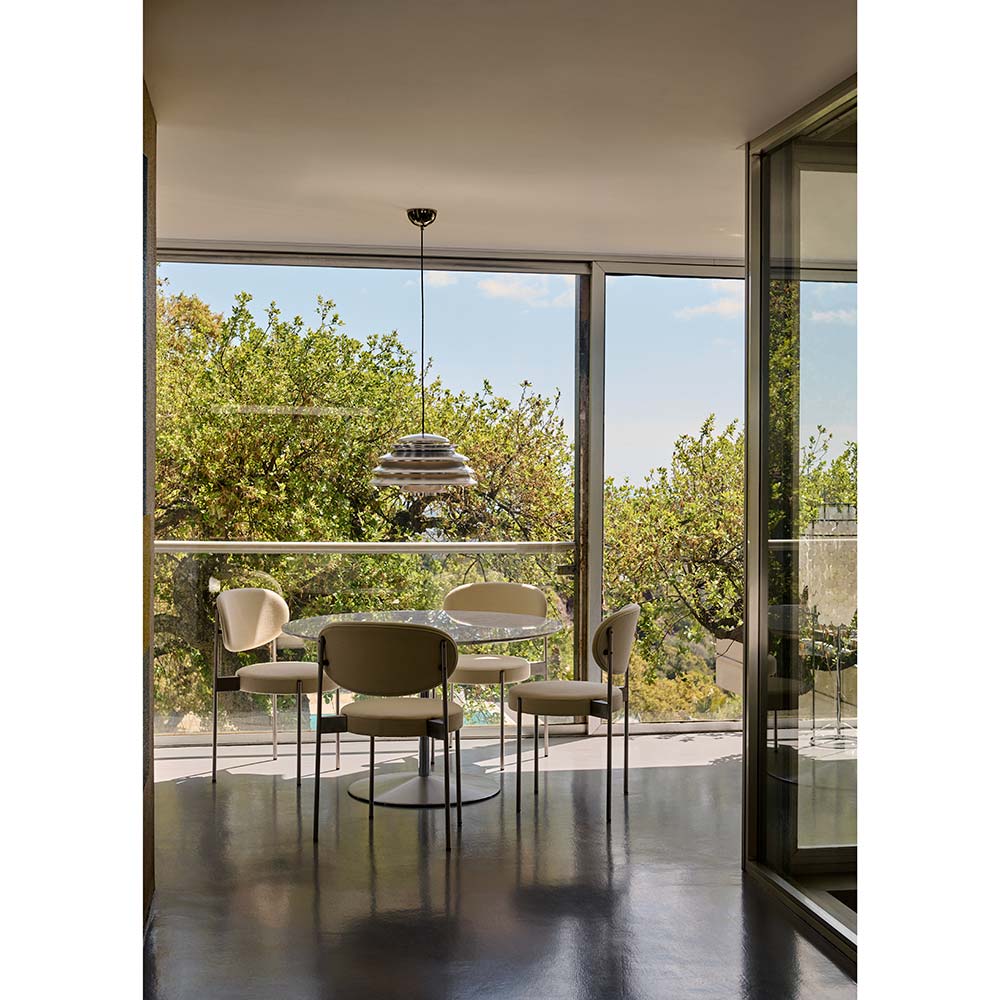 Hive Pendant - Polished Aluminum