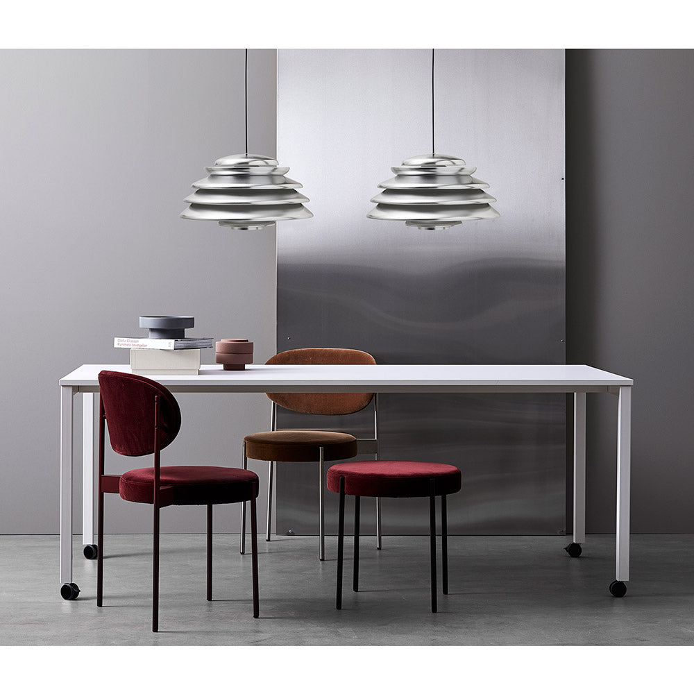 Hive Pendant - Polished Aluminum