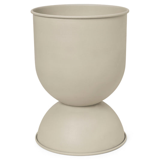 Hourglass Pot Large - Cashmere