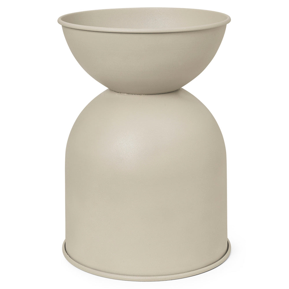 hour glass plant pot Hourglass Plant Pot - Large / Cashmere