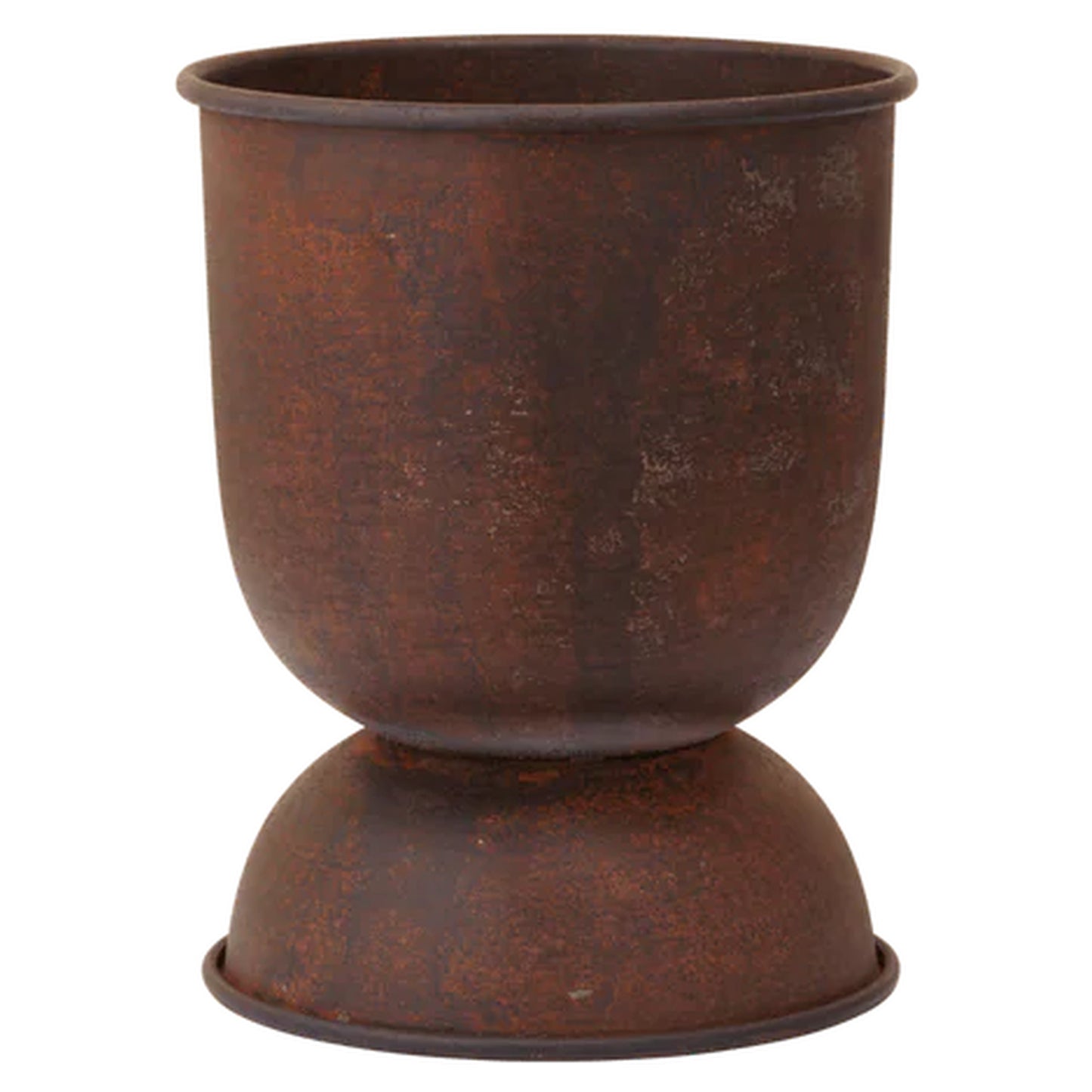 Hourglass Plant Pot - Rust