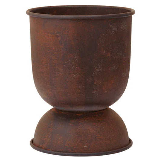 Hourglass Plant Pot - Rust