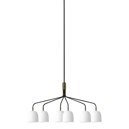Howard 6 Arm Chandelier - Bone China
