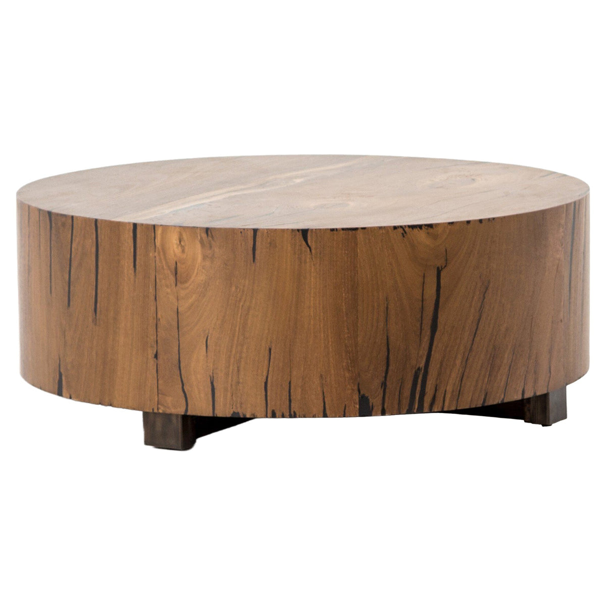 Hudson Round Coffee Table - Natural Yukas Resin