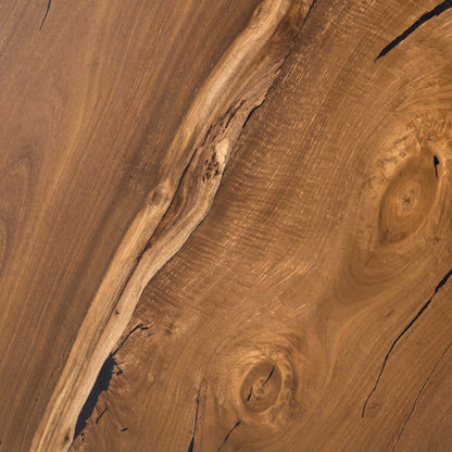 Hudson Round Coffee Table - Natural Yukas Resin