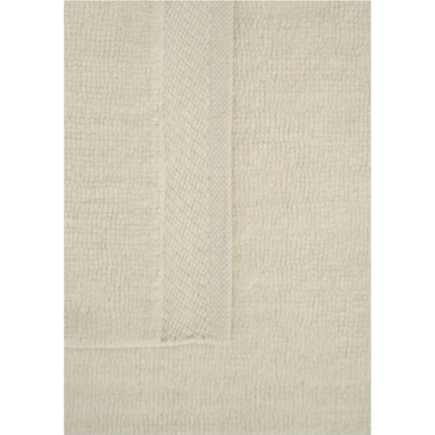 Hushed Frame Rug - White