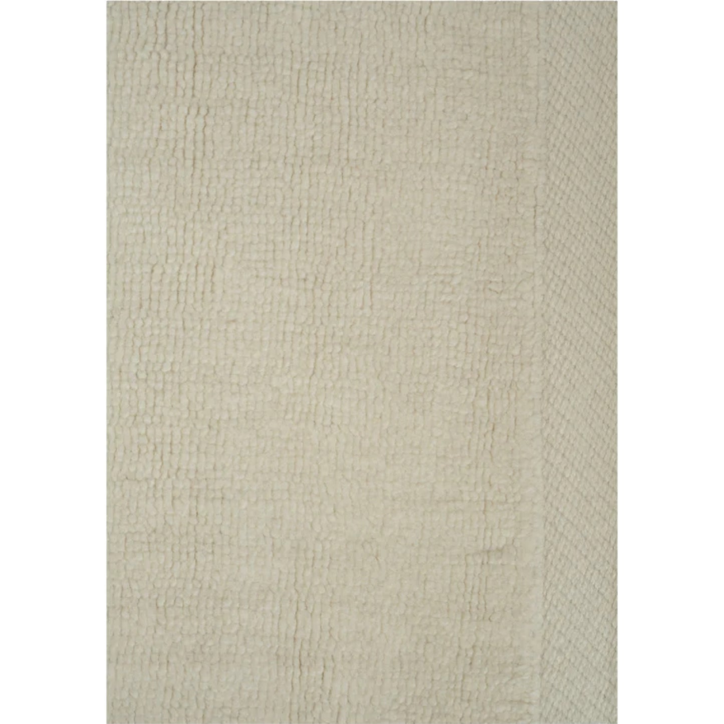 Hushed Frame Rug - White