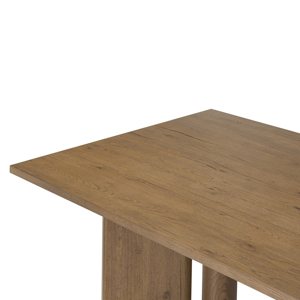 Huxley Dining Table - Rubbed Light Oak Veneer - 100"W