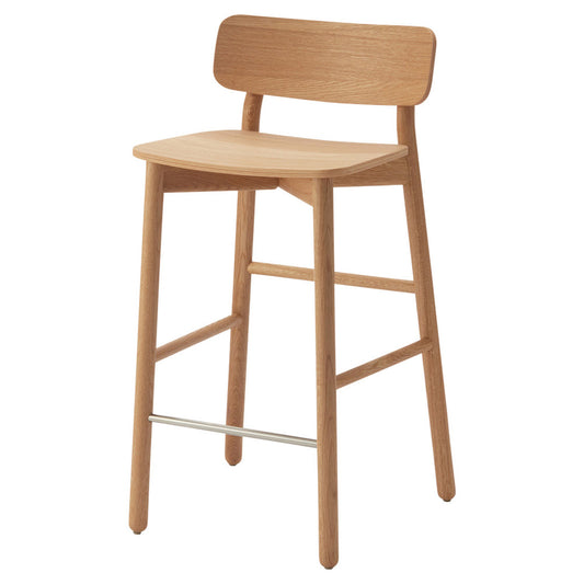 Hven Bar Stool - Oak Oiled