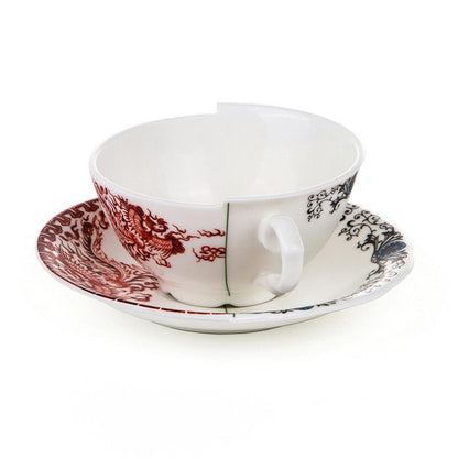 Hybrid Teacup With Saucer - Zora