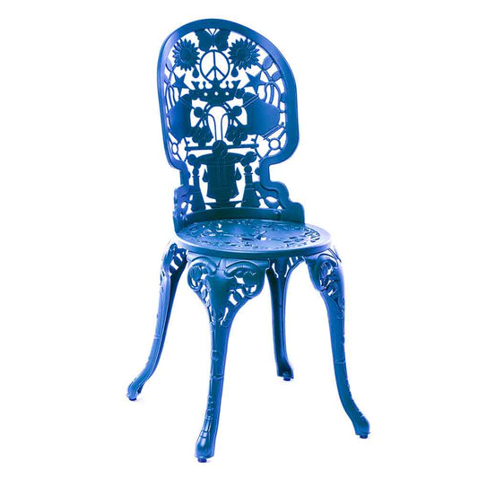 Industry Aluminum Chair - Blue