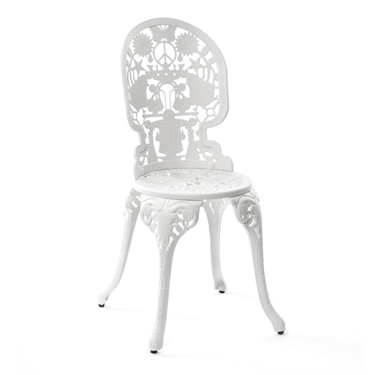Industry Aluminum Chair - White