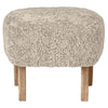 Moonlight Sheepskin, Natural Oak