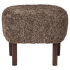 Sahara Sheepskin, Dark Stained Oak