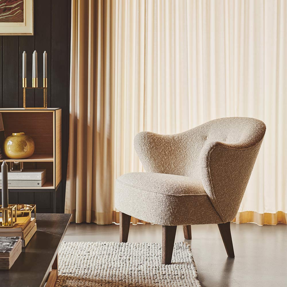 Ingeborg Lounge Chair -  472 Vidar 3, Smoked Oak