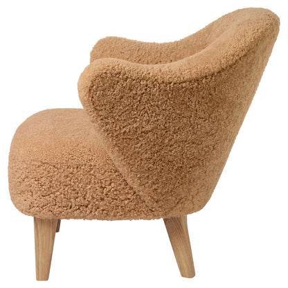 Ingeborg Lounge Chair - Honey Sheepskin, Natural Oak