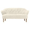 Off White Sheepskin, Natural Oak