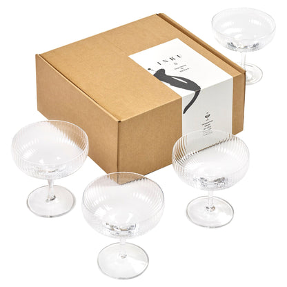 Inku Champagne Coupe Set of 4