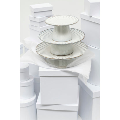 Inku White Cake Stand - Medium