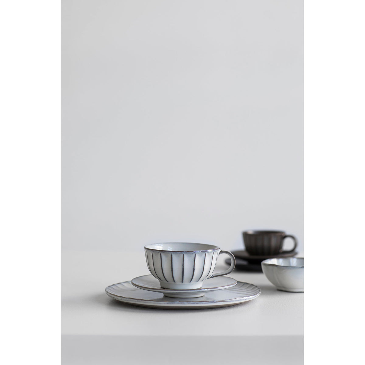 Inku White Coffee Cup Set of 4