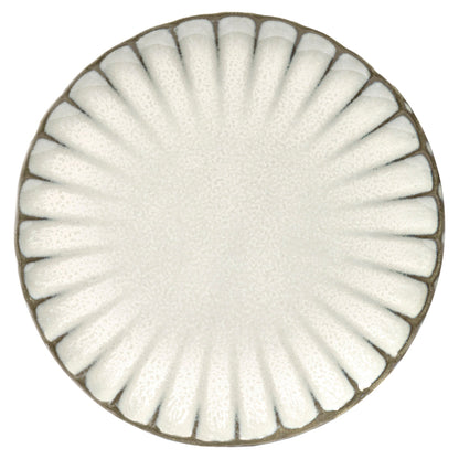 Inku White Dessert Plate Set of 4