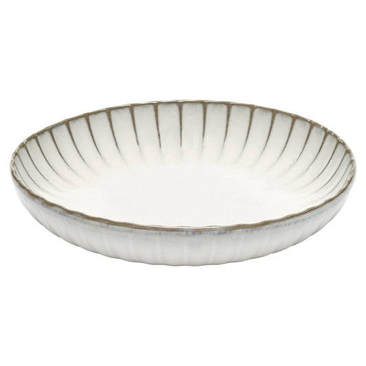 Inku White High Plate Set of 2 - Large