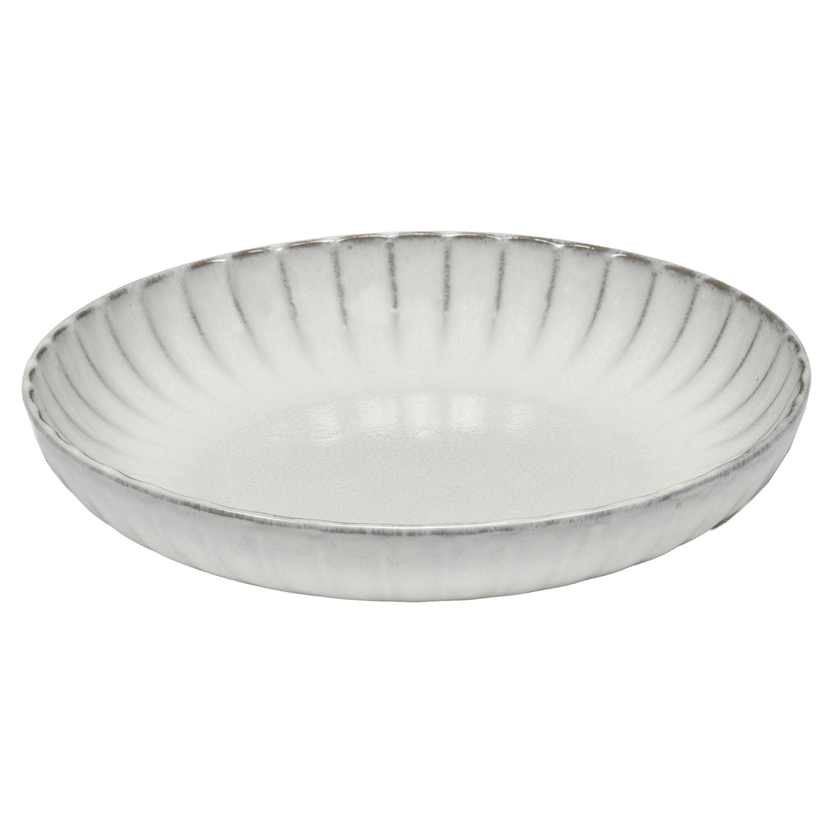 Inku White High Plate Set of 2 - Medium