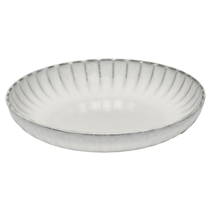 Inku White High Plate Set of 2 - Medium
