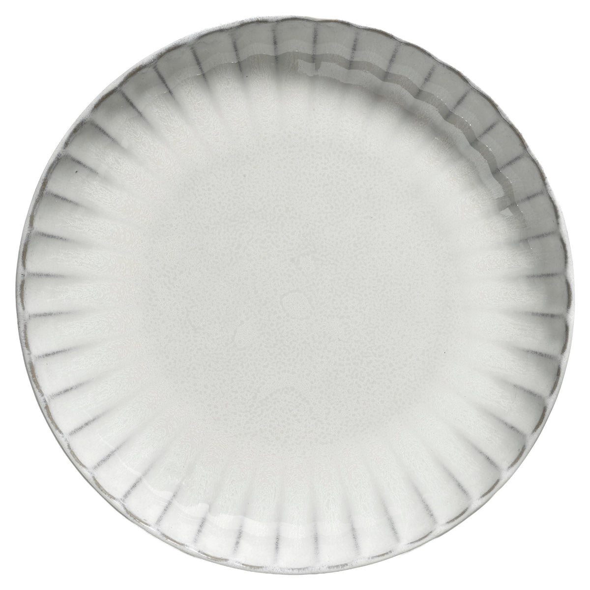 Inku White High Plate Set of 2 - Medium