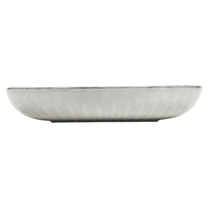 Inku White High Plate Set of 2 - Medium